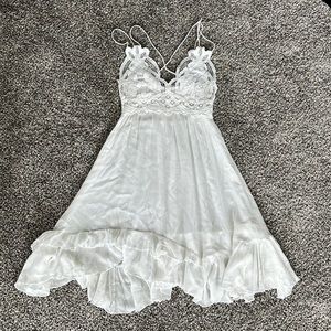COPY - NWT Free People White Adela Slip Mini Dress